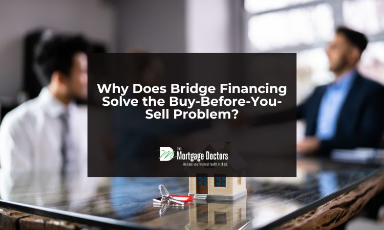 Bridge financing for buying a new home before selling.